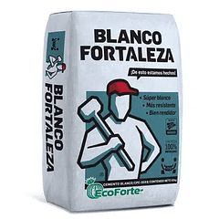 Cemento Blanco Fortaleza 25kg