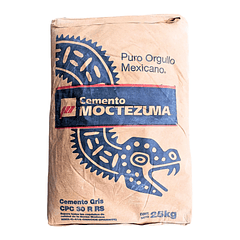 Cemento Gris CPC 30 R RS 25kg Moctezuma