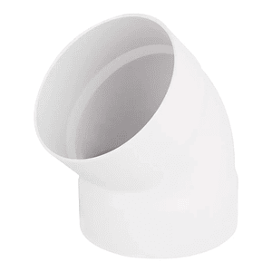 CODO DE PVC SANITARIO 45°