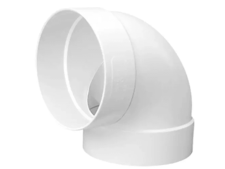 CODO DE PVC SANITARIO 90° 1