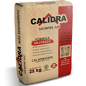 CAL HIDRATADA CALIDRA 25 KG