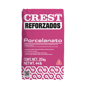 ADHESIVO CREST PORCELANATO 20KG