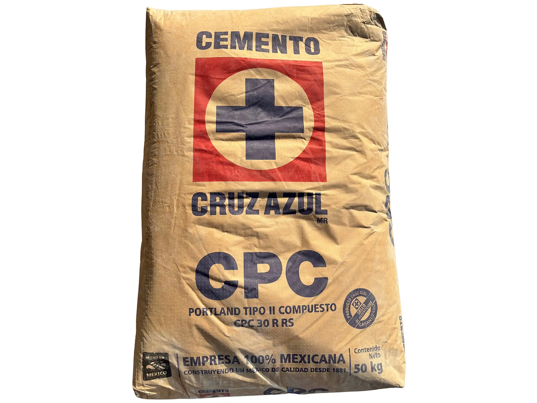 Cemento Gris Cruz Azul 50 kg 1