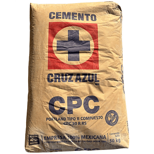 Cemento Gris Cruz Azul 50 kg
