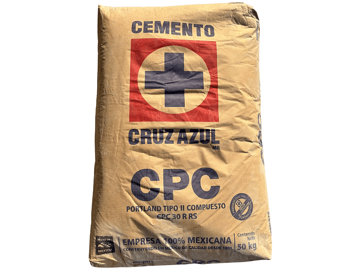 Cemento Gris Cruz Azul 50 kg 1