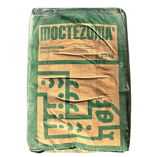 Cemento Gris CPC 30 R RS 25kg Moctezuma