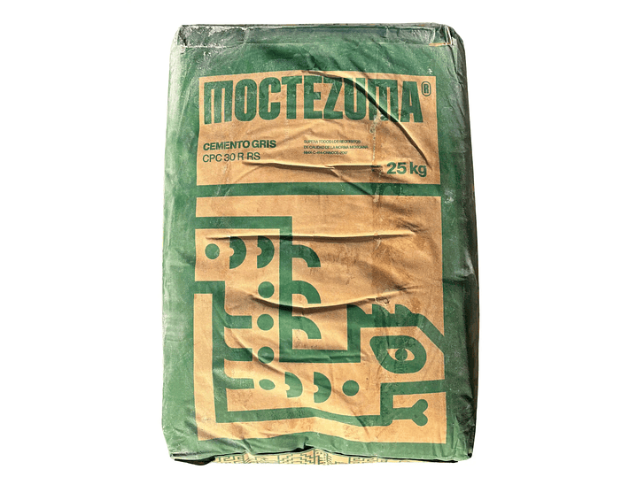 Cemento Gris CPC 30 R RS 25kg Moctezuma 1