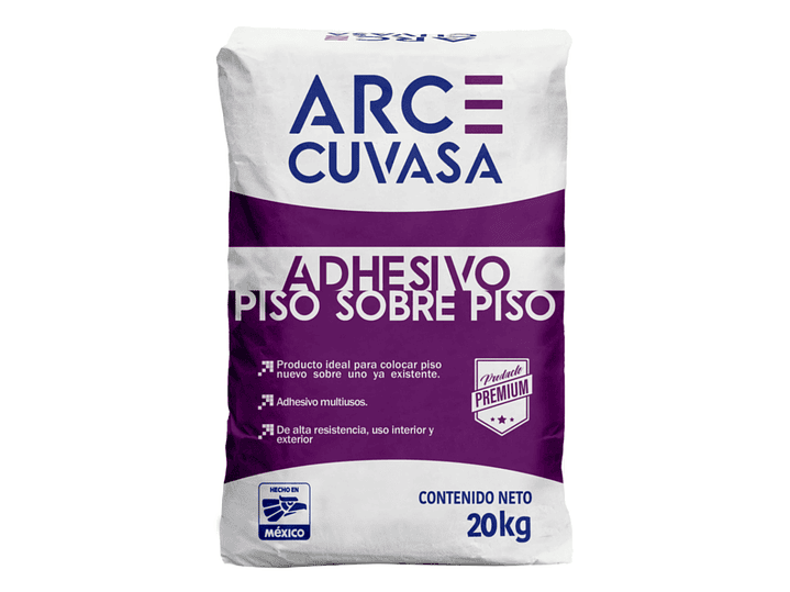 ADHESIVO PISO SOBRE PISO ARCE CUVASA 20KG 1