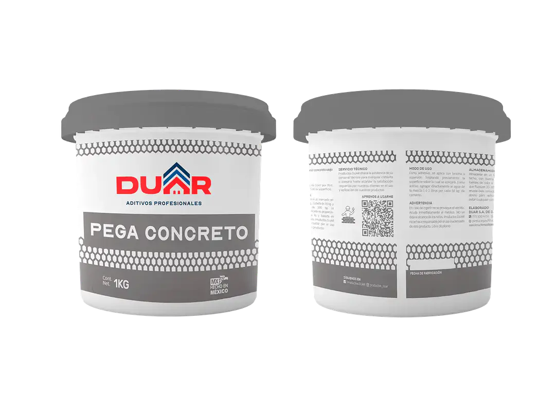PEGA CONCRETO DUAR 1