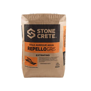 REPELLO EXTRAFINO GRIS STONE CRETE 25KG