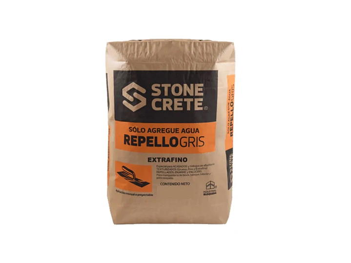 REPELLO EXTRAFINO GRIS STONE CRETE 25KG 1