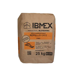 REPELLO FINO GRIS STONE CRETE 25KG