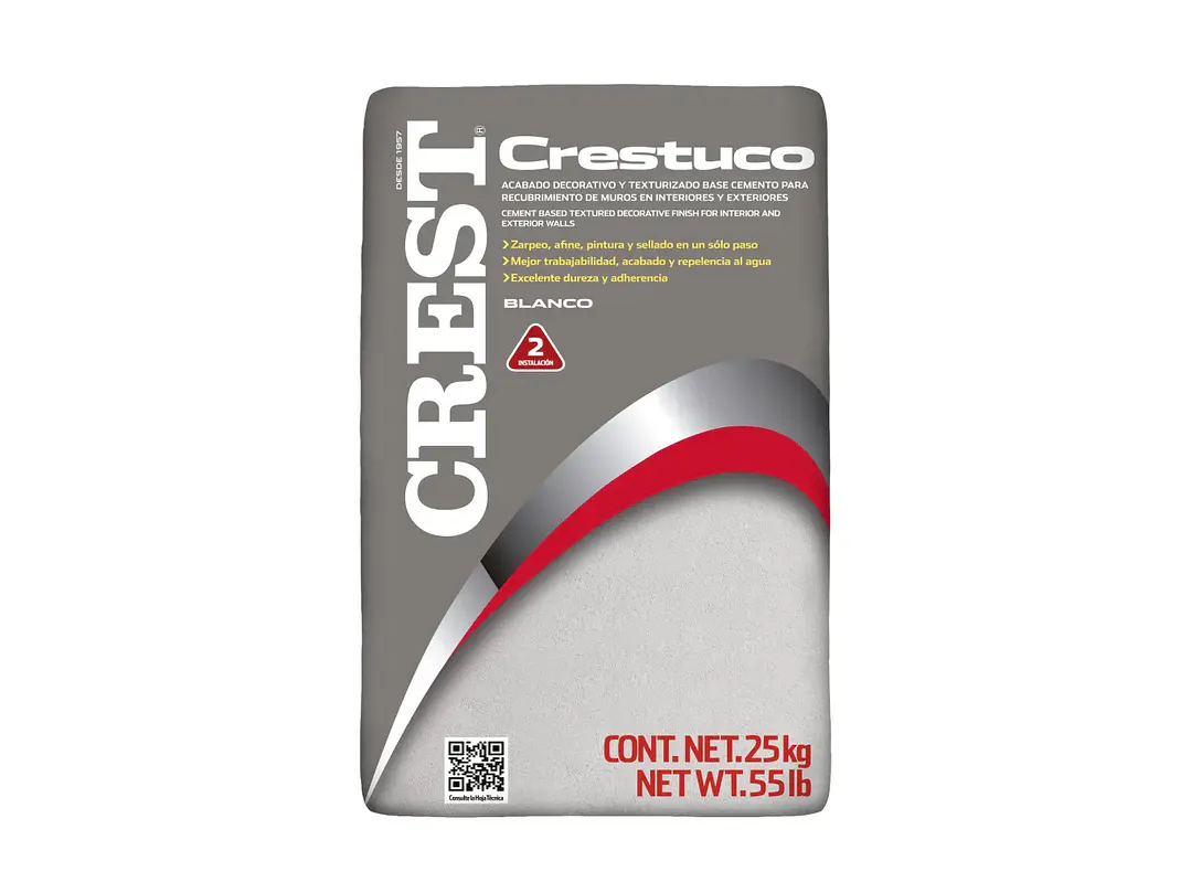 Estuco Blanco Crestuco 25kg 1