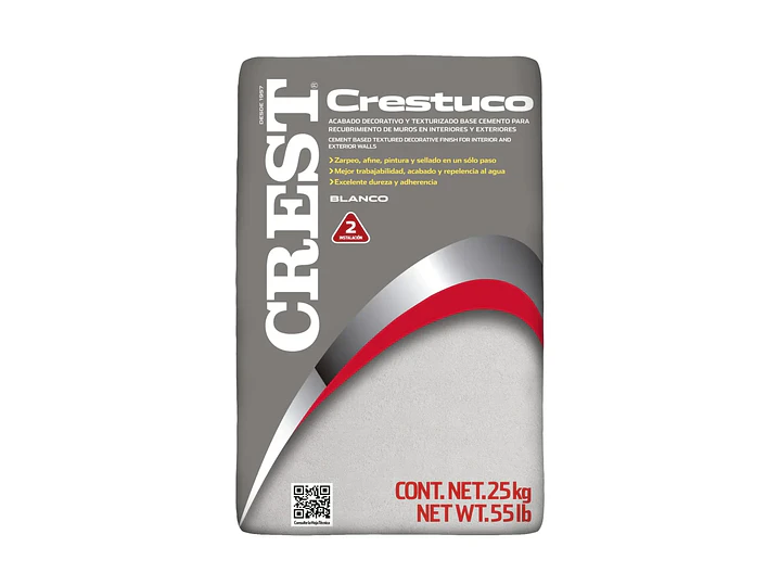 Estuco Blanco Crestuco 25kg 1