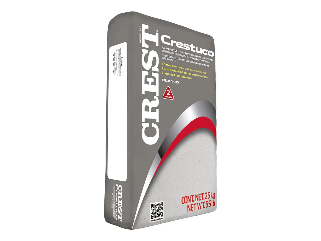 Estuco Blanco Crestuco 25kg 2