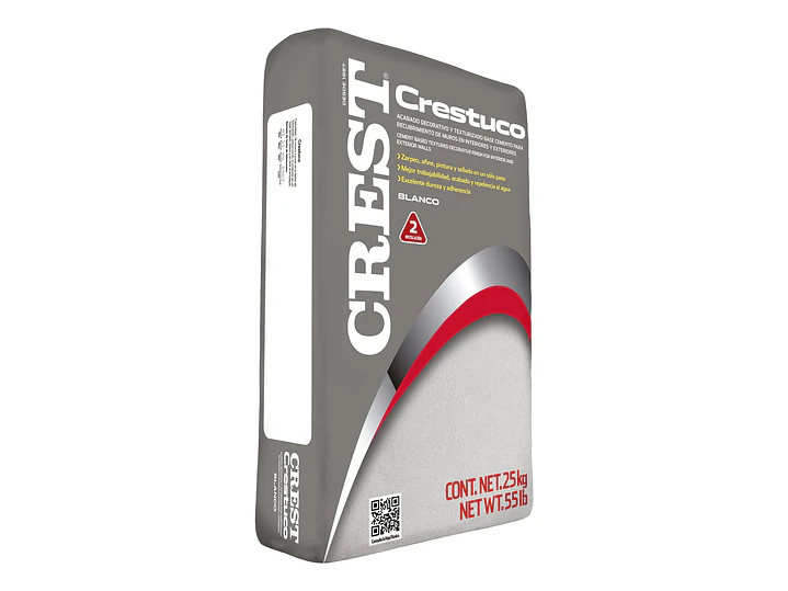 Estuco Blanco Crestuco 25kg 2
