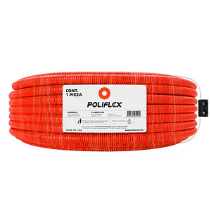 Poliducto naranja Poliflex 1/2