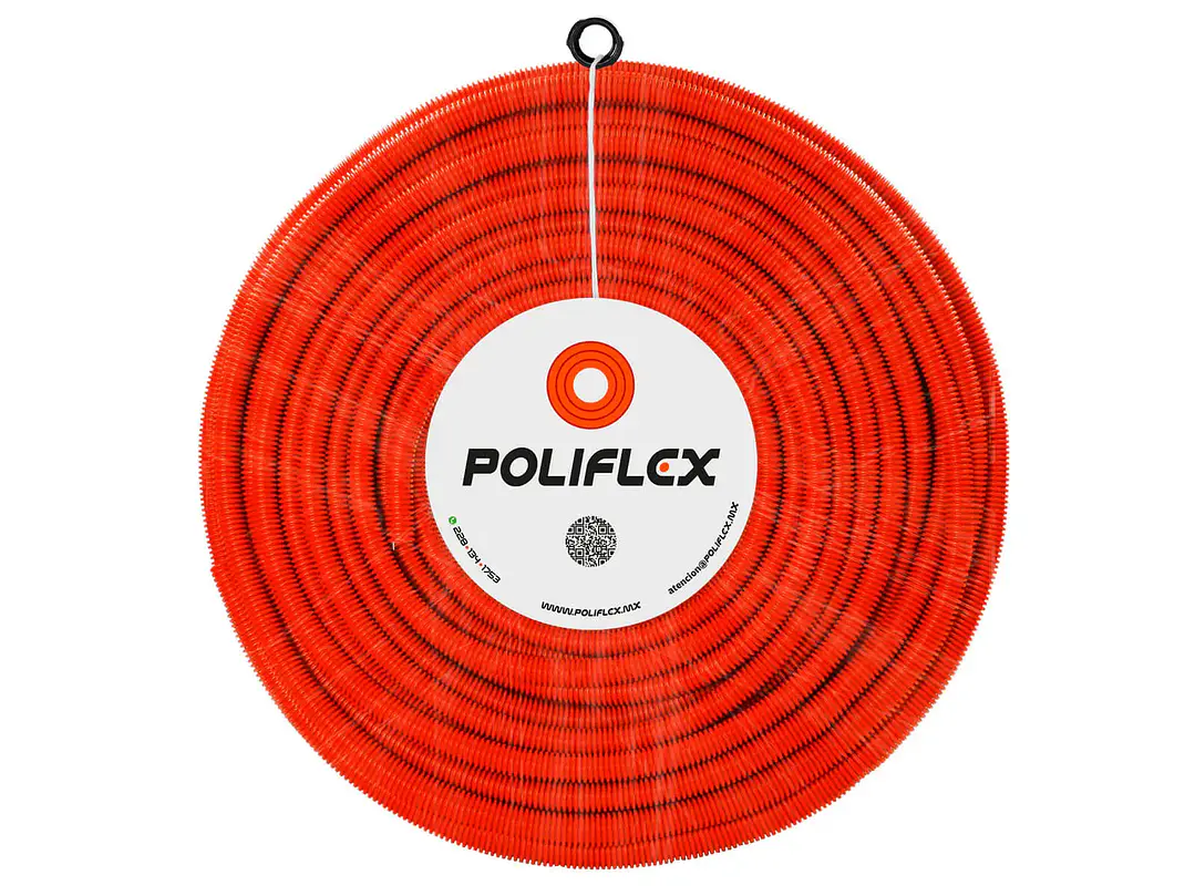 Poliducto naranja Poliflex 1/2