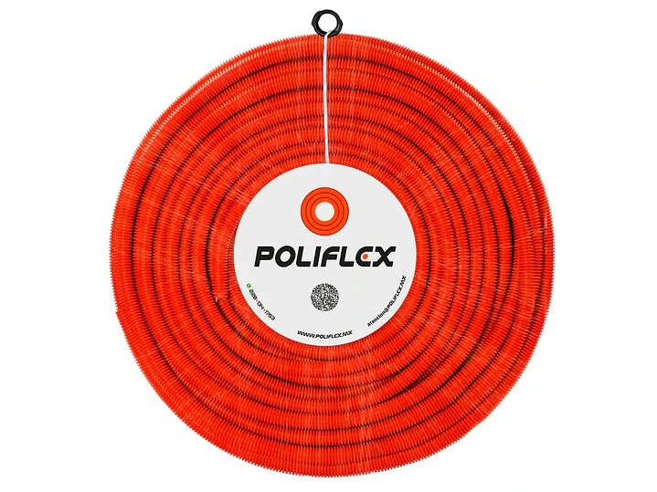 Poliducto naranja Poliflex 1/2