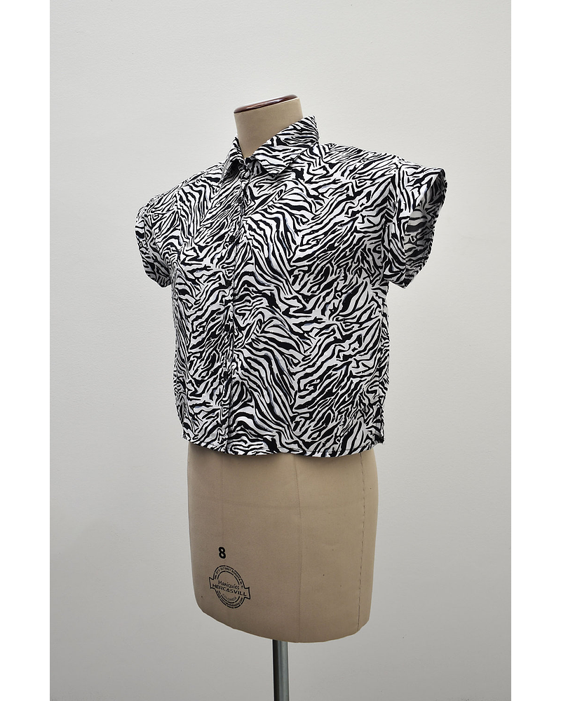 CAMISA ZEBRA CORTA 