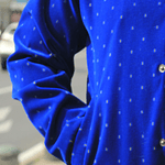 chaqueta azul marine