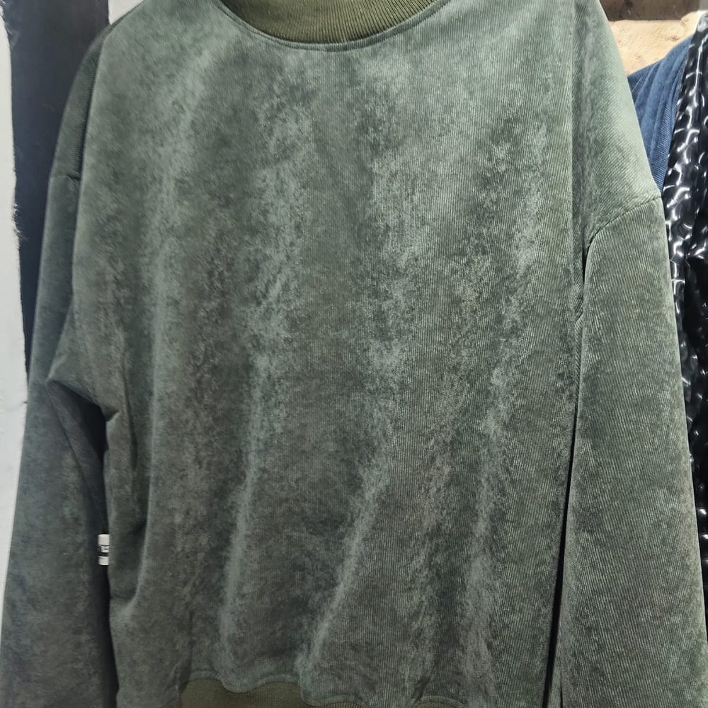 buzo pana verde militar 