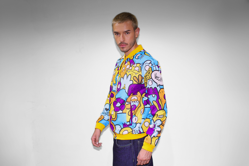 BOMBER DOBLE FAZ IMPERMEABLE LOS MAMARACHOS BY CUBO  3