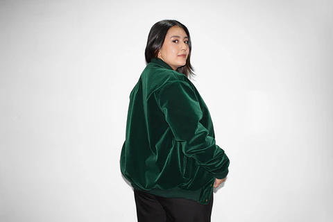 chaqueta infinito verde 