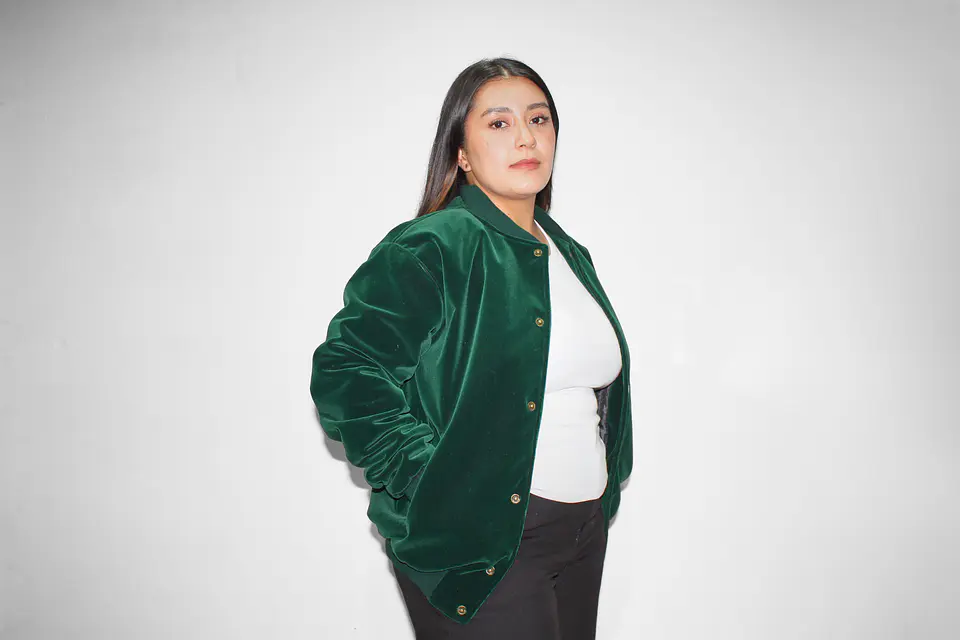 chaqueta infinito verde  7