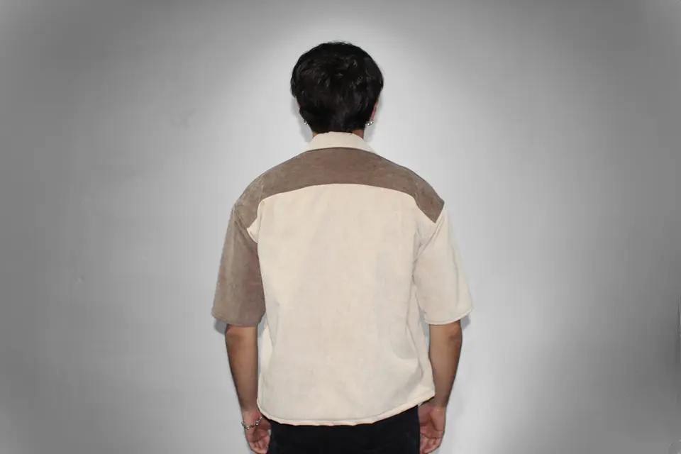 camisa boxyfit pana cafe beige 3