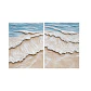 Diptico decorativo pintado a mano y texturizado Brisa de Mar - Miniatura 1