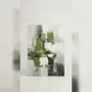 Cuadro decorativo pintado a mano y texturizado Serenidad Botánica - Miniatura 4