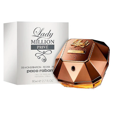 Perfume Paco Rabanne Lady Million Privé EDP 80 ML Mujer Tester