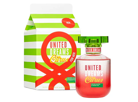 Perfume Benetton United Dreams Citrus Edt 80 ML
