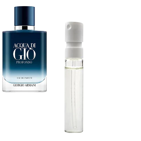 Perfume Giorgio Armani Acqua Di Gio Profondo EDP 10 ML Hombre Decants