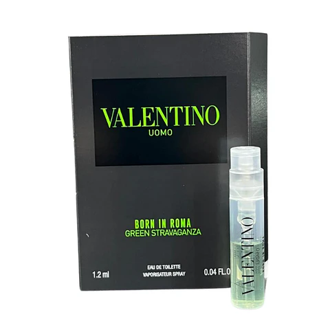 Perfume Miniatura Valentino Uomo Born in Roma Green Stravaganza 1.2 ML Hombre