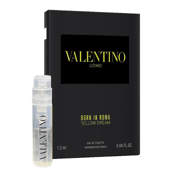 Perfume Miniatura Valentino Uomo Born In Roma Yellow Dream EDT 1.2 ML Hombre 1