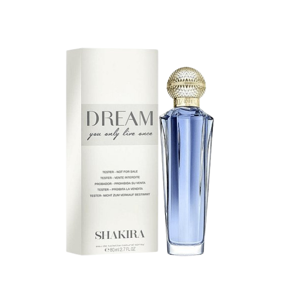 Perfume Shakira Dream You Only Live Once EDT 80 ML Mujer Tester 1