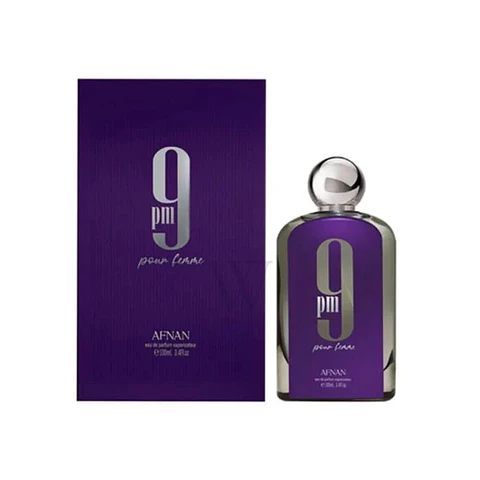 Perfume Afnan 9Pm Pour Femme Edp 100Ml Mujer (Morado)