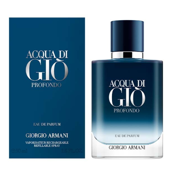 Perfume Armani Acqua Di Gio Profondo EDP 50 ML Hombre (Recargable) 1