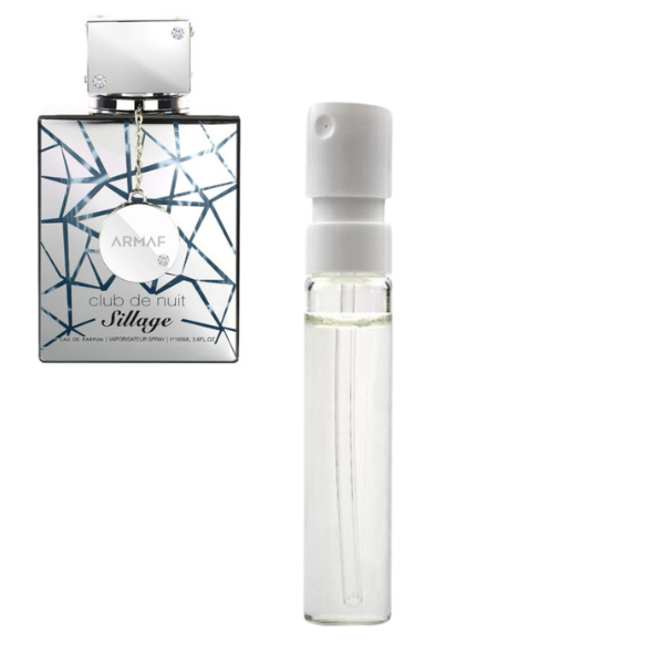 Perfume Armaf Club de Nuit Sillage 10 ML Unisex Decants 1
