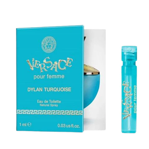 Perfume Miniatura Versace Pour Femme Dylan Turquoise EDT 1 ML (Muestra) Mujer
