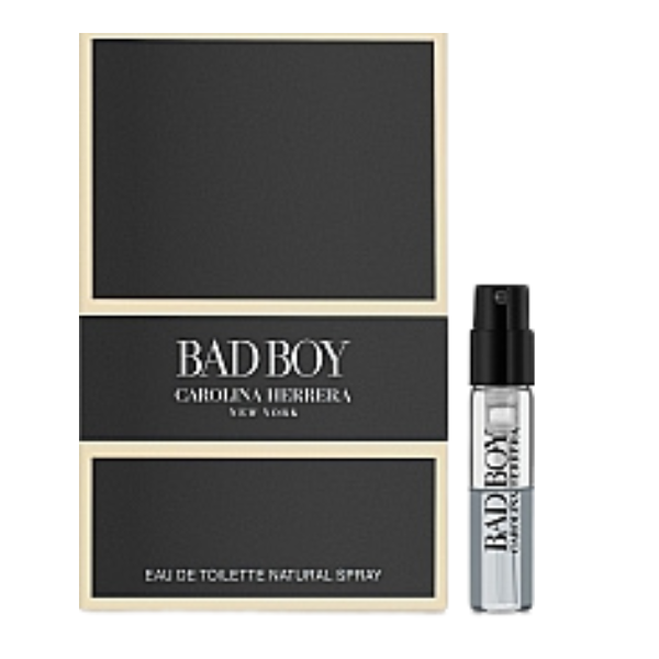 Perfume Miniatura Carolina Herrera Bad Boy EDT 1.5 ML (Muestra) Hombre 1