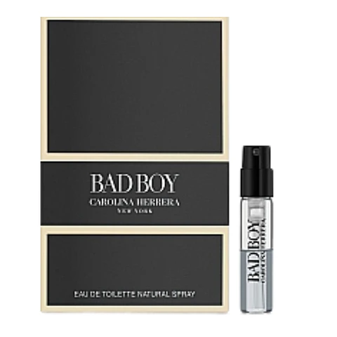 Perfume Miniatura Carolina Herrera Bad Boy EDT 1.5 ML (Muestra) Hombre