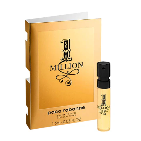 Perfume Miniaturas Paco Rabanne One Million EDT 1.5 ML (Muestra) Hombre