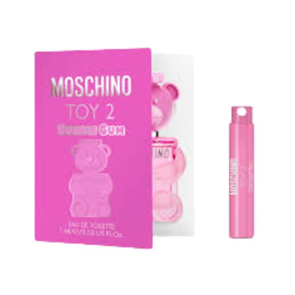 Perfume Moschino Toy 2 Bubble Gum EDT 1 ML Miniatura Mujer 1
