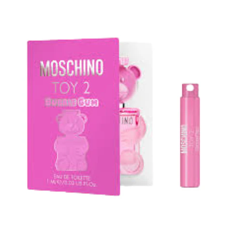 Perfume Moschino Toy 2 Bubble Gum EDT 1 ML Miniatura Mujer