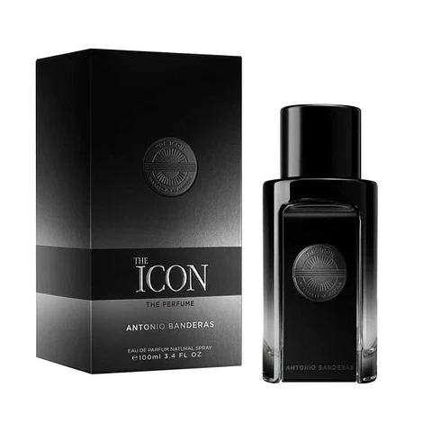 Perfume Antonio Banderas Icon Edp 100ml hombre (Negro)