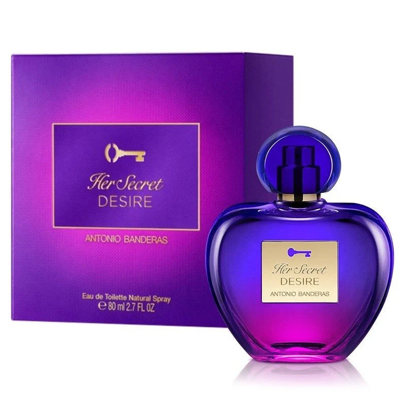 Perfume Antonio Banderas Her Secret Desire Edt 80ml Mujer 1