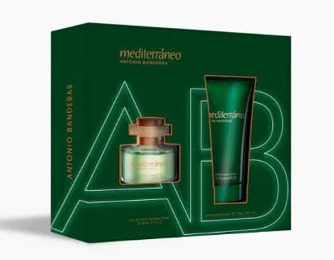 Estuche Antonio Banderas Mediterraneo Edt 50Ml + After Shave 75Ml Hombre
